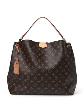 Louis Vuitton Brown Monogram Graceful MM Shoulder Bag